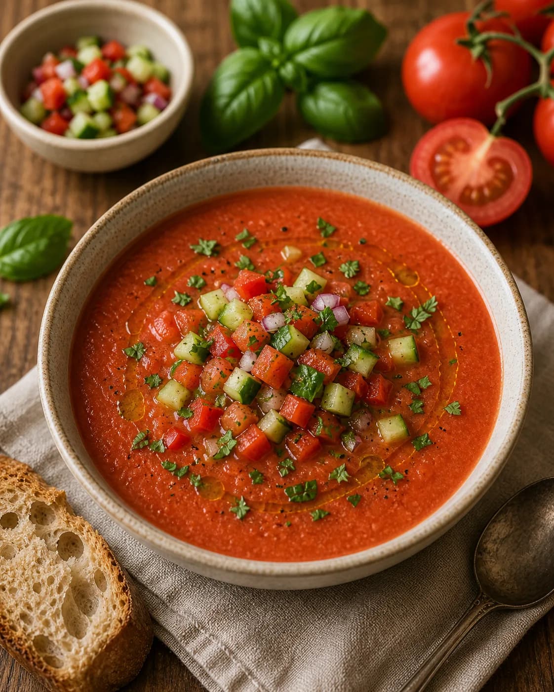 Classic Gazpacho in the Narrated food library