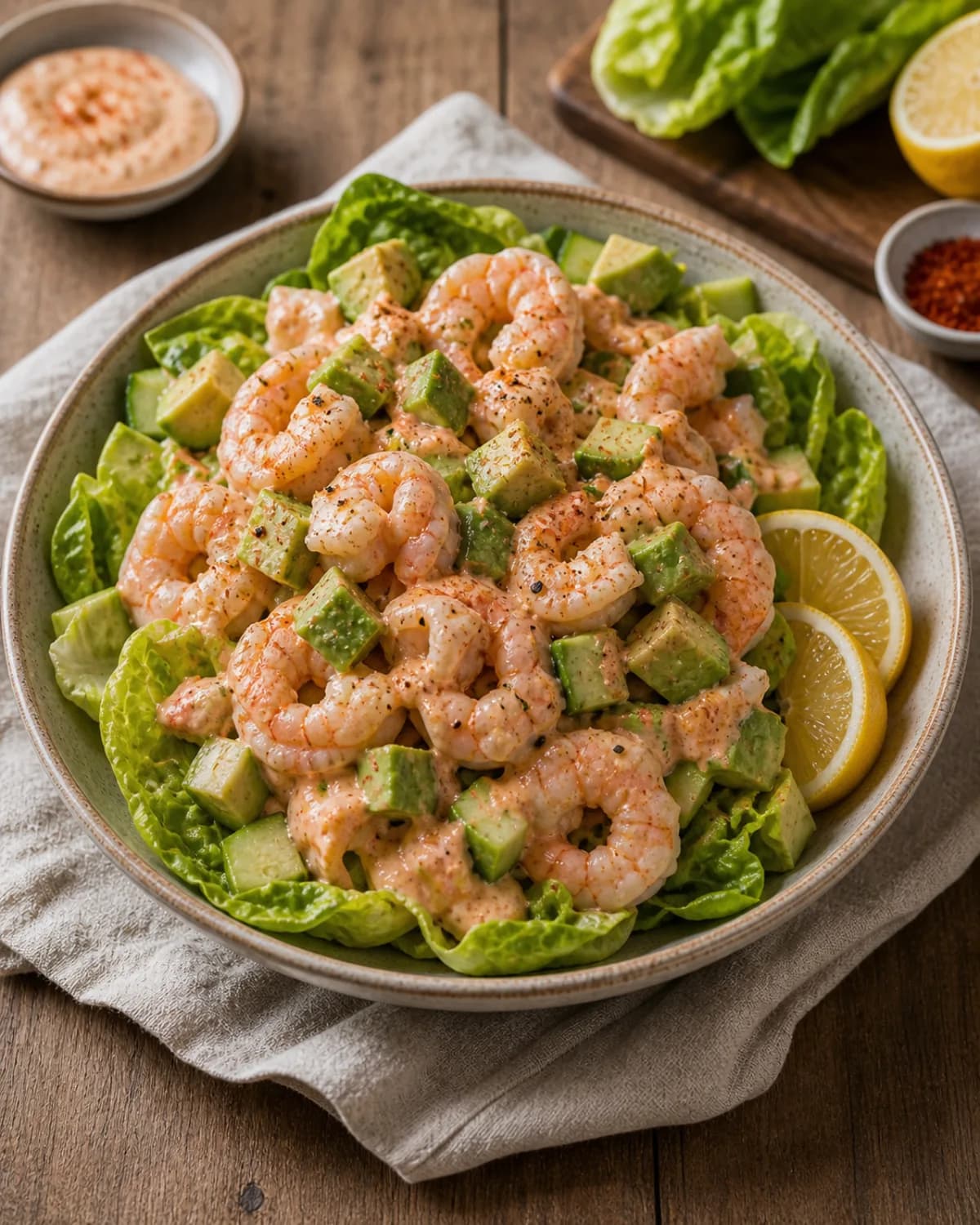 Upgraded Prawn & Avocado Cocktail in the Narrated food library