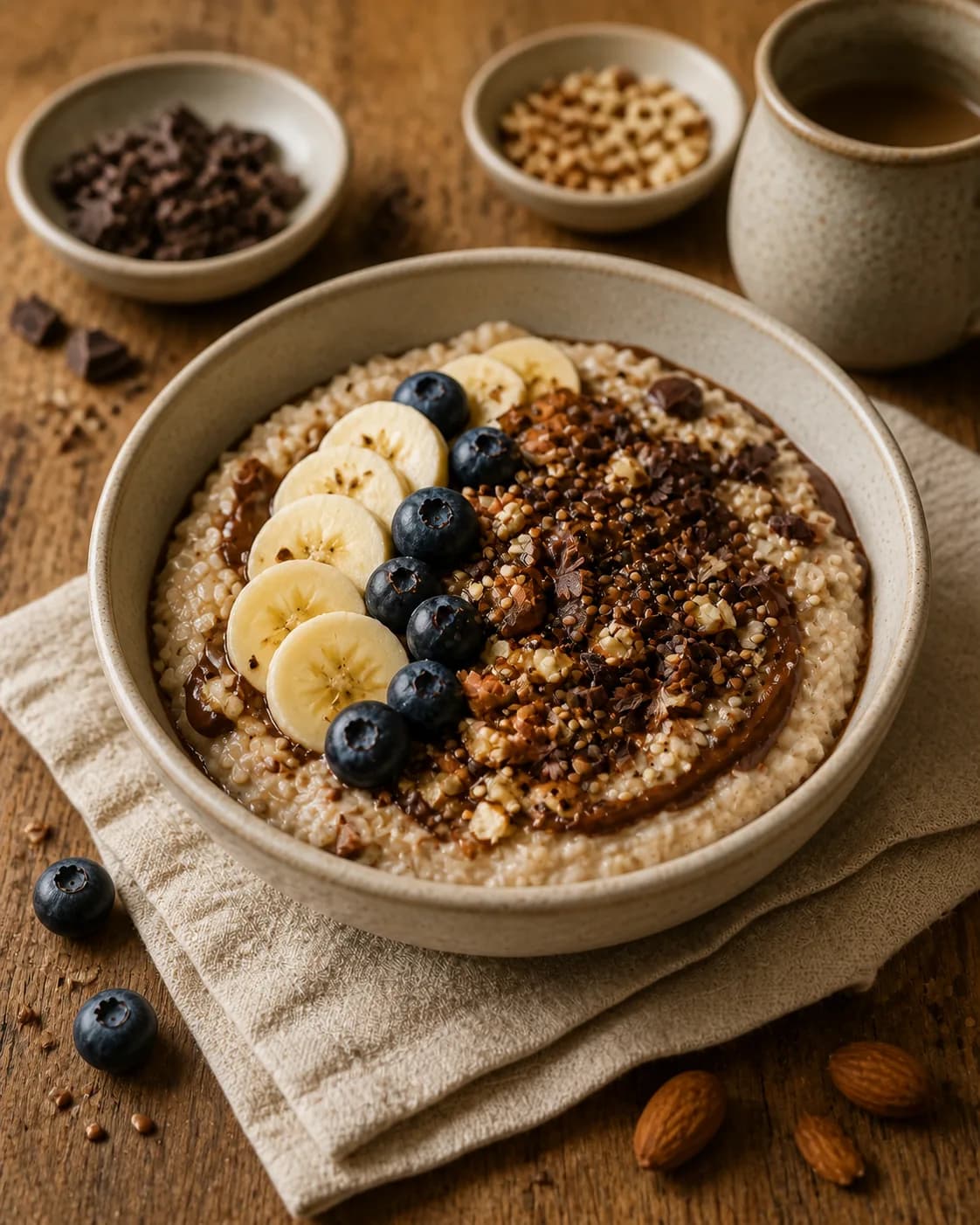 Chocolate Protein Oatmeal in the Narrated food library